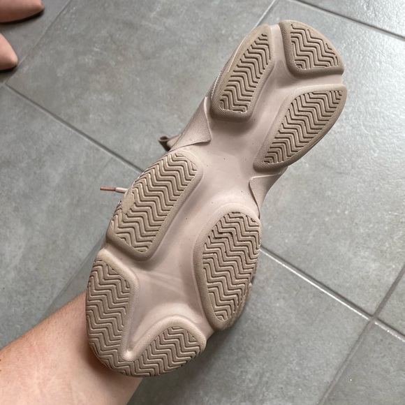 THE WISHBONE COLLECTION / PINK PLATFORM SNEAKERS - Picture 6 of 7